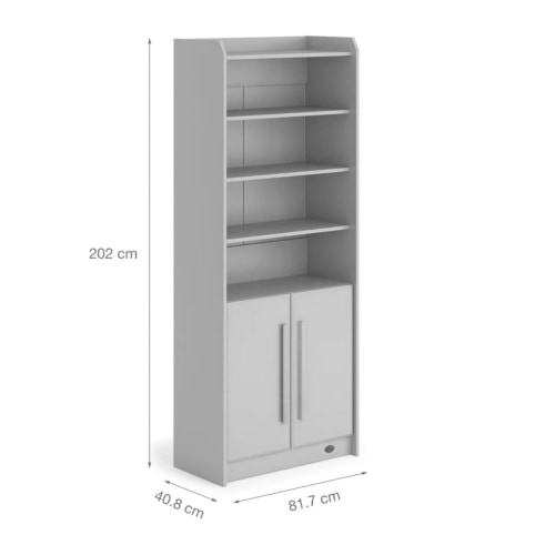 Boori Casa Storage Bookcase Soft White and Beech Baby Kids